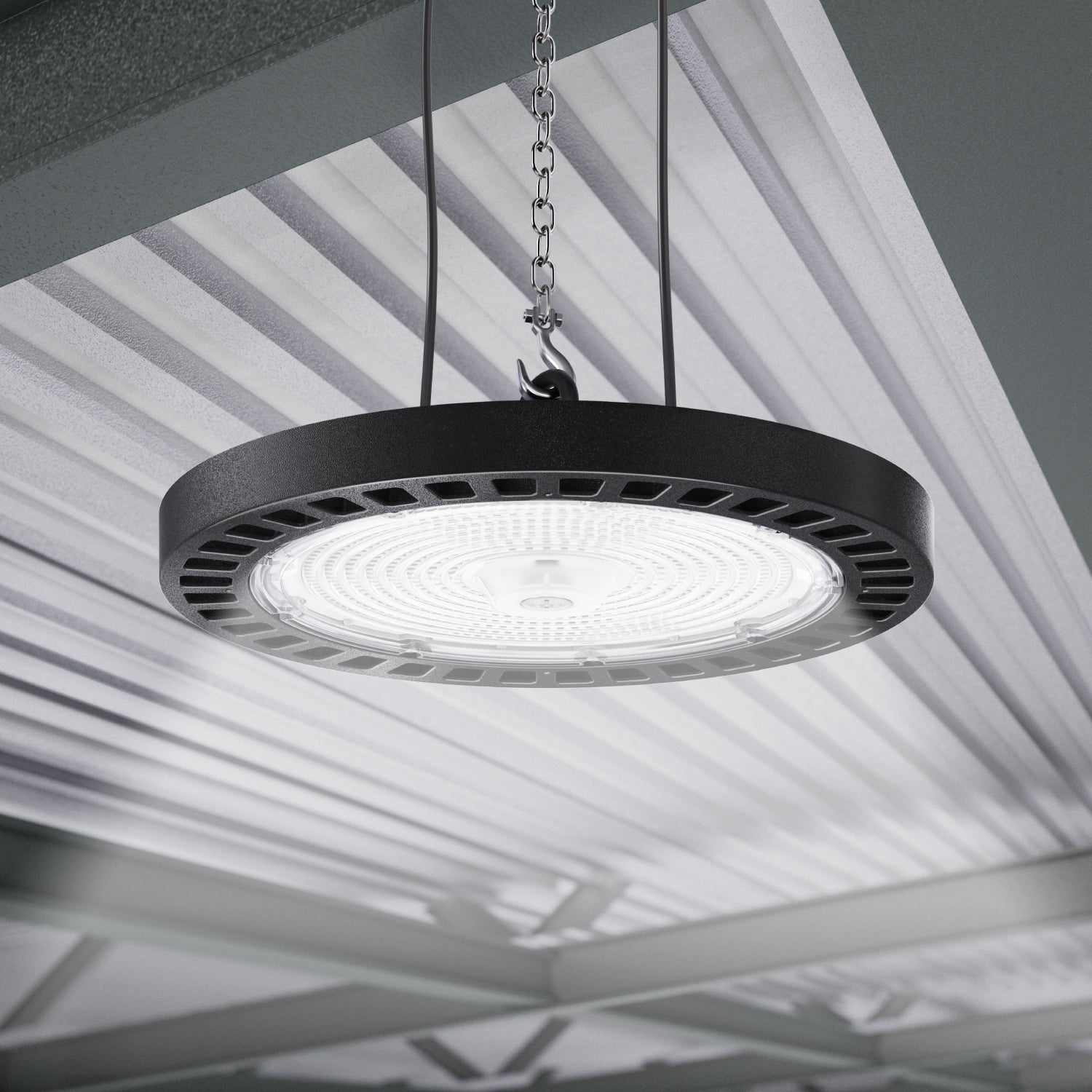 Luminaria LED Industrial High Bay 200W